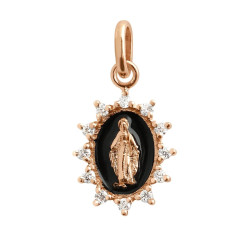 Colgante Madonna Supreme Oro Diamantes Gigi Clozeau