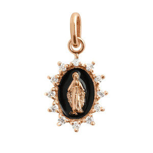 Colgante Madonna Supreme Oro Diamantes Gigi Clozeau