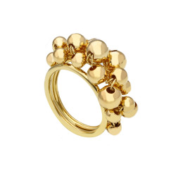 Anillo Bubble Oro Amarillo Irantzuline