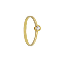 Anillo Emily Oro Amarillo Diamantes Irantzuline