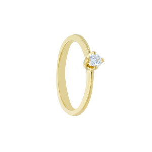 Anillo Emily Oro Amarillo Diamantes Irantzuline