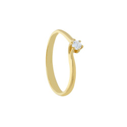 Anillo Emily Oro Amarillo Diamantes Irantzuline