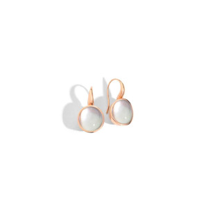 Pendientes Giotto Oro Rosa Madreperla Vhernier