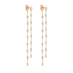 Pendientes Gigi Classic Dancing Oro Rosa Diamantes Gigi Clozeau