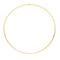 Collar Choker Flexible Gold Oro Amarillo Irantzuline