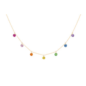 COLLAR CONFETTI RAINBOW LaBrune&LaBlonde