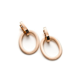 Pendientes Oro Rosa Mattioli